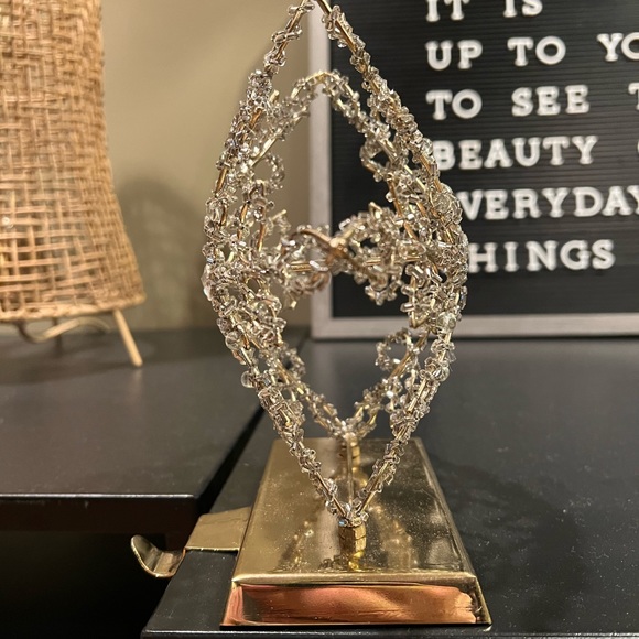 Anthropologie Holiday Beaded stocking holder. set of two - Picture 4 of 5